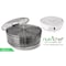 Nutrichef Electric Countertop Food Dehydrator, Food Preserver (White) PKFD12 - alternate 3